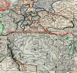 Large Vintage World Map| Vintage World Map from 1844 - Big World Maps