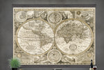 Large Vintage World Map| Vintage World Map from 1656 - Big World Maps