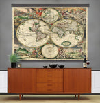Large Vintage World Map| Vintage World Map from 1689 - Big World Maps